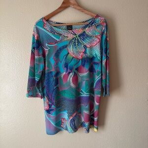 ❇️Clara Sunwoo Multicolor Dot Pattern Top 2 for $22❇️